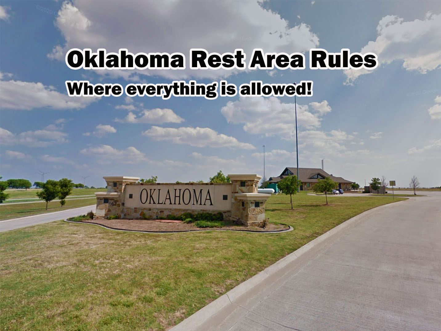 Oklahoma Rest Area Rules 