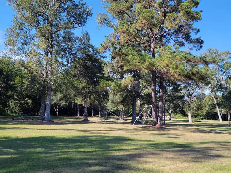 photo of the playground at double bayou park texas