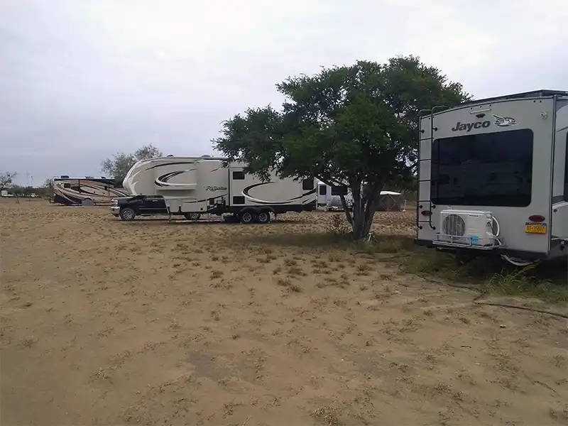 Photo of RVs camping at falcon county park texas