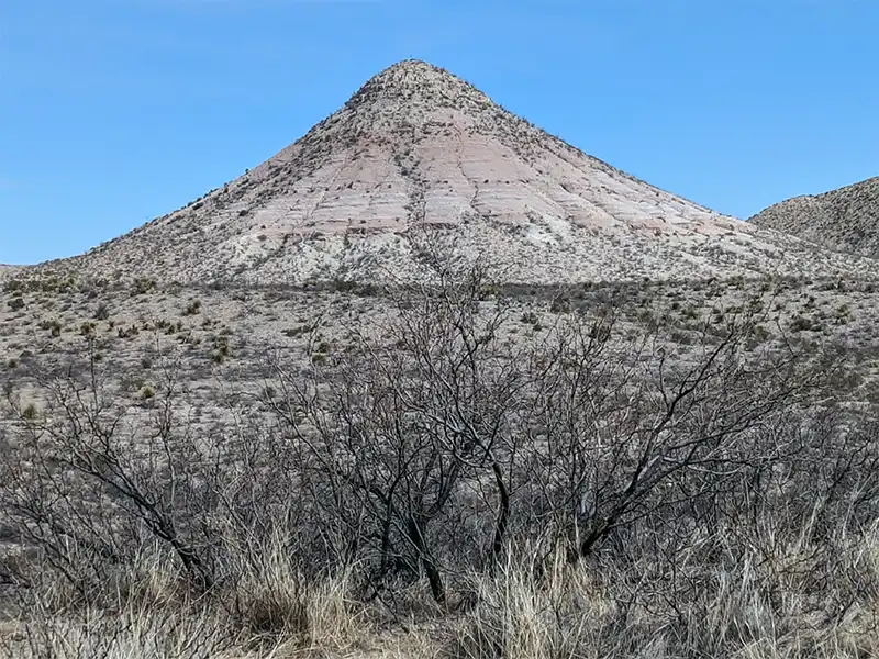 Photo of a mountain at Sitting Bull Road, Lincoln National Forest, NM