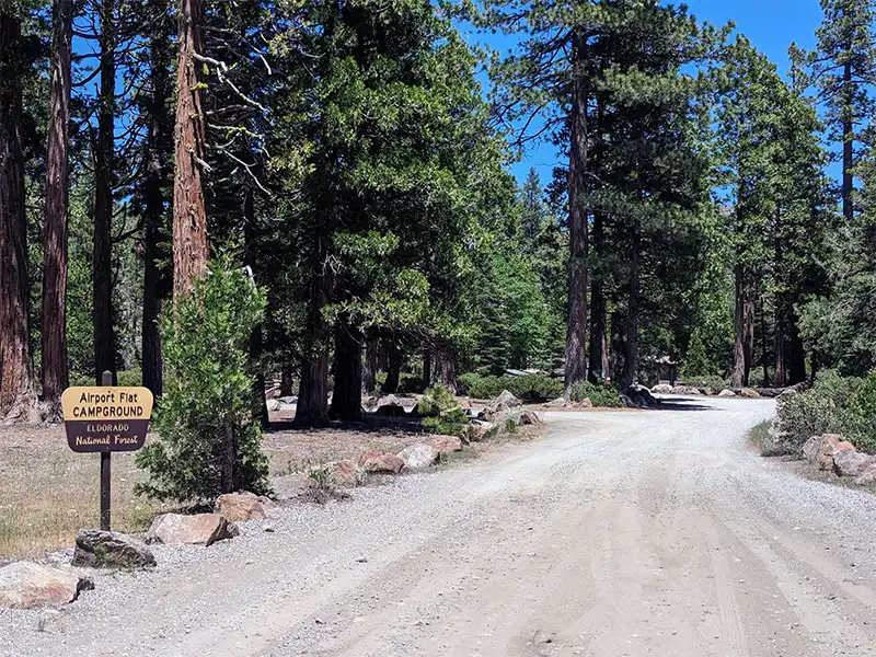 Airport Flat Campground, Pollock Pines, CA