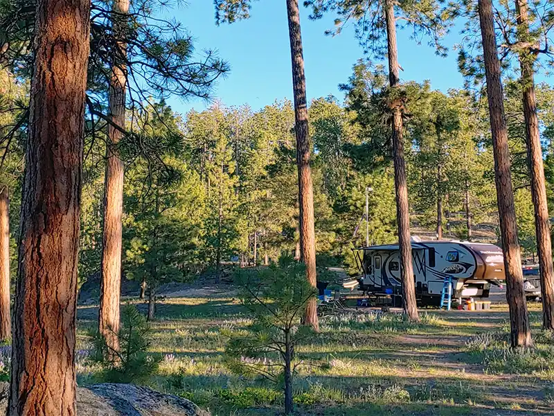 Borrego Mesa Campground, Santa Fe, NM