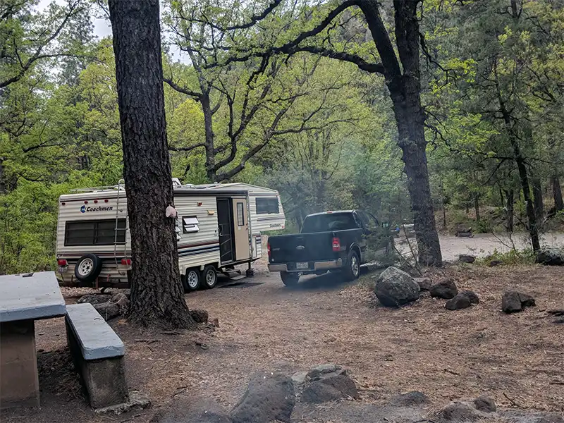 cherry creek campground, silver city, new mexico