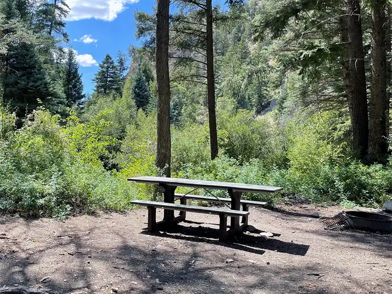 Cuchillo Del Medio Campground, Taos, NM