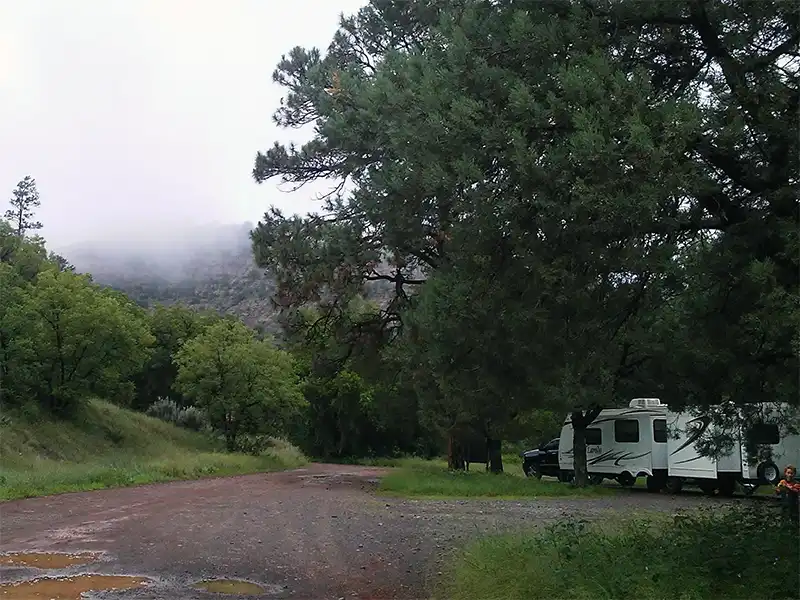 Grapevine Campground, Gila Hot Springs, NM