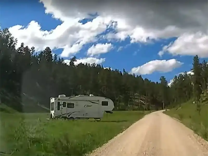 North Pole Road Dispersed Camping Area, Custer, SD