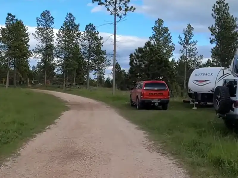 North Pole Road Dispersed Camping Area, Custer, SD