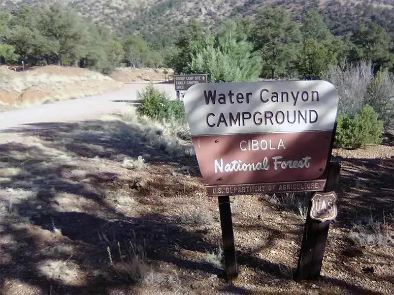 Water Canyon Campground, Socorro, NM