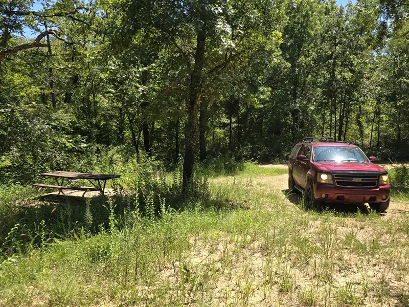 Clifton River Access Campsite, Tishomingo, OK