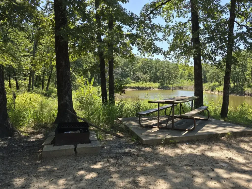 Lost Lake, camping, Tishomingo, OK