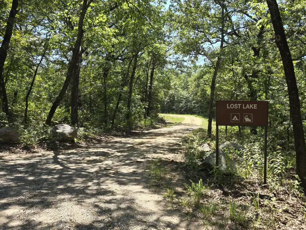 Lost Lake, camping, Tishomingo, OK