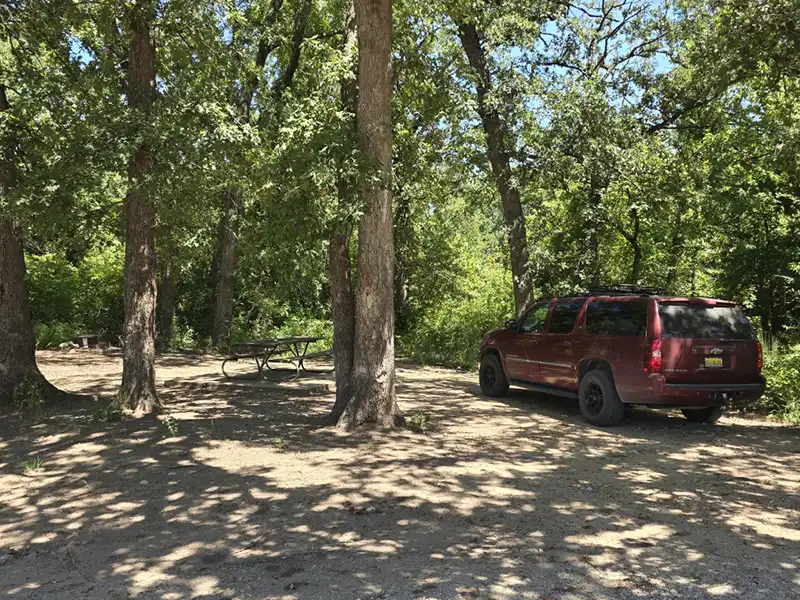 McAdams Pond Campsite, Tishomingo, OK