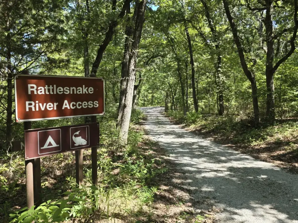 Rattlesnake River Access, Tishomingo, OK