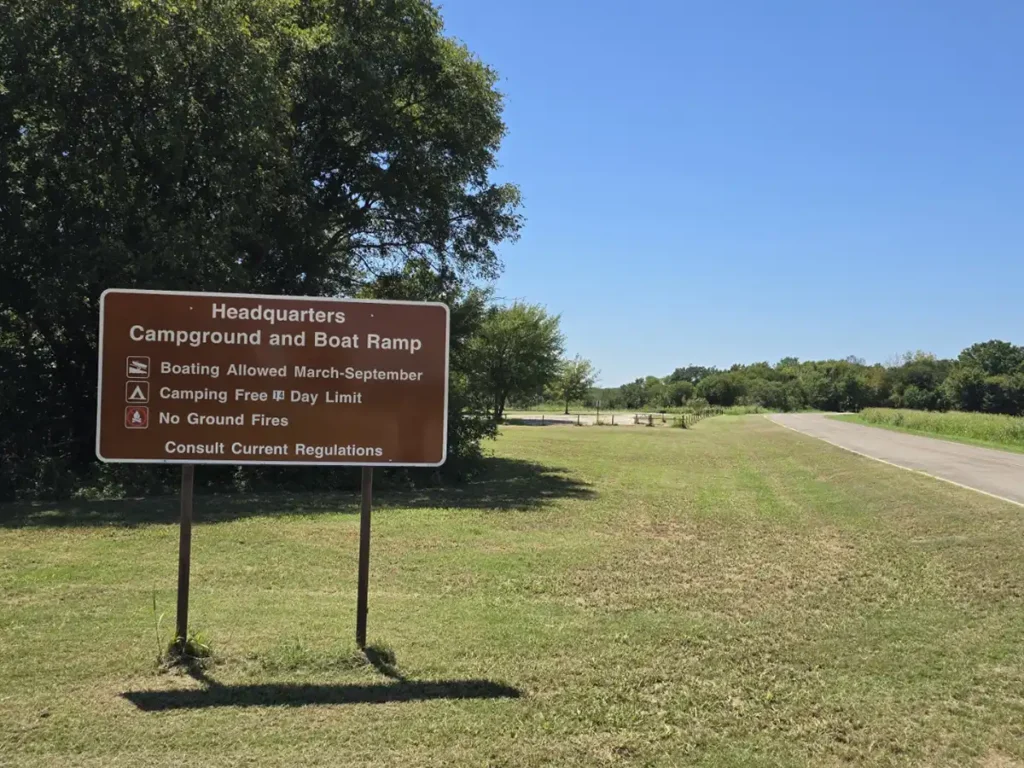 Tishomingo NWR Campground, Tishomingo, OK